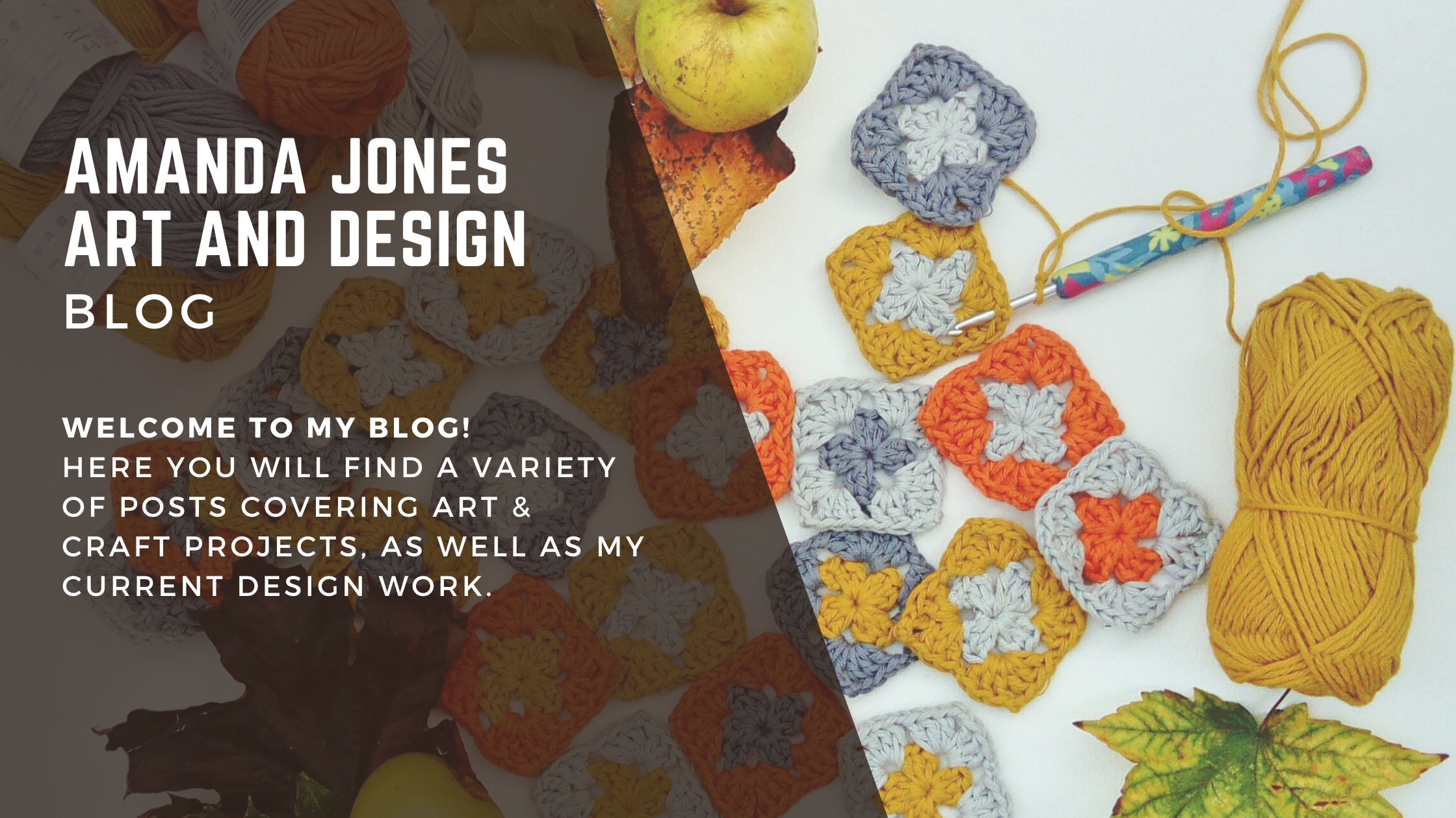 Amanda Jones art and design blog - welcome to my blog. Here you will find a variety of posts covering art and craft projects, as well as my current design work.