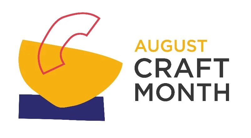 August Craft Month logo
